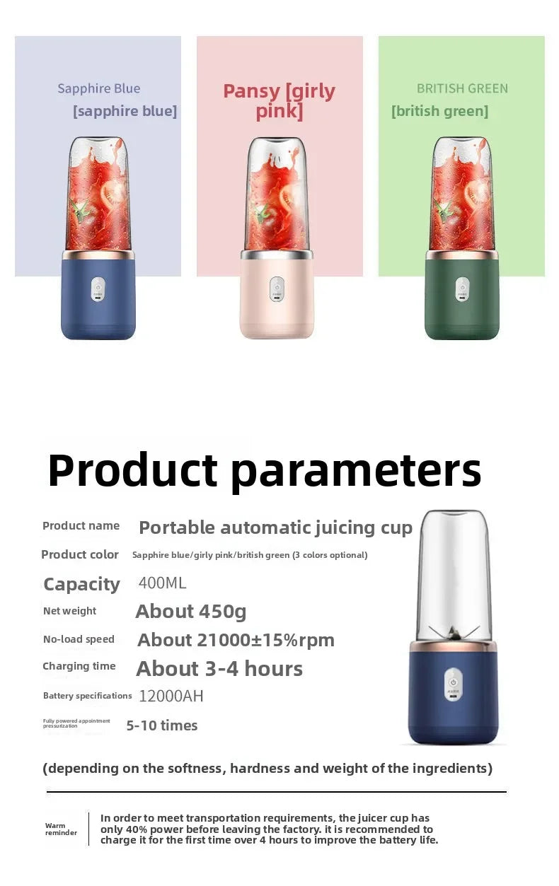 FreshBlend Portable Juice Bottle