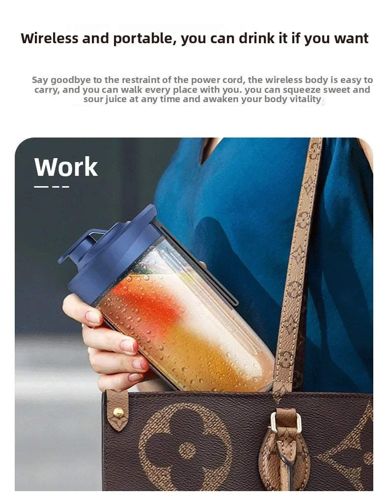 FreshBlend Portable Juice Bottle